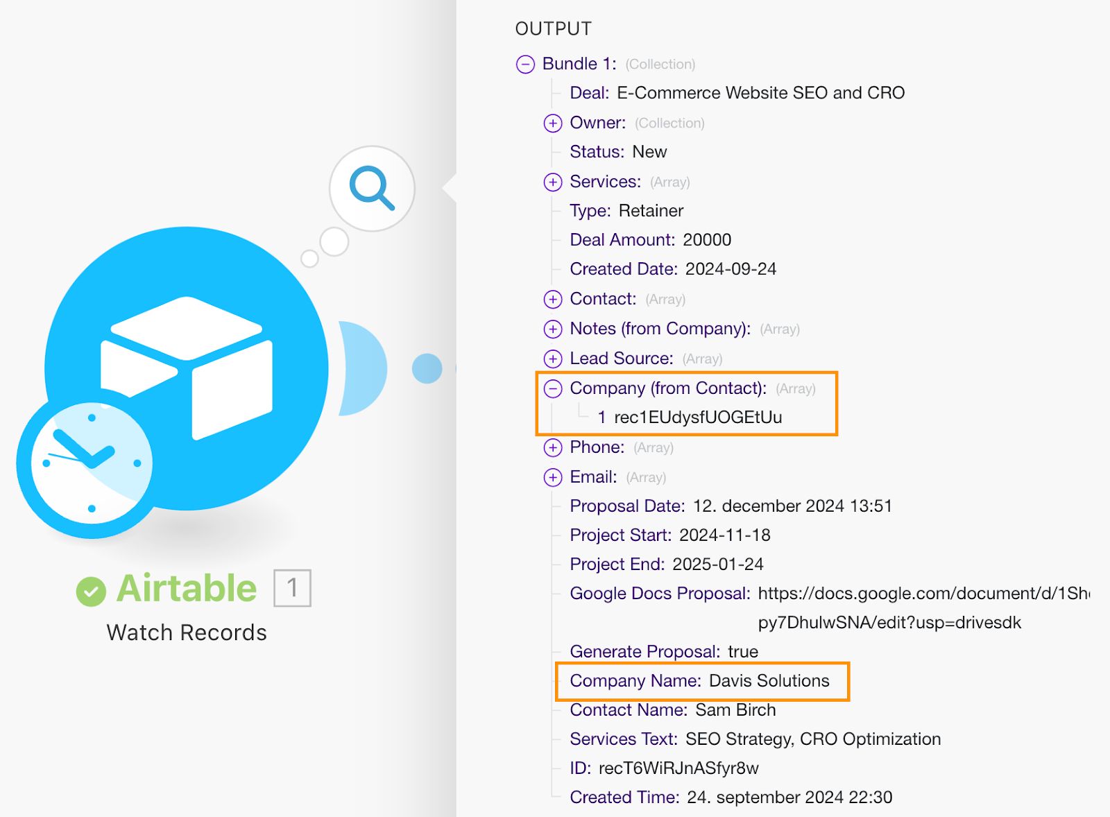 Make.com Basics: Build your first automation with Google Docs & Airtable