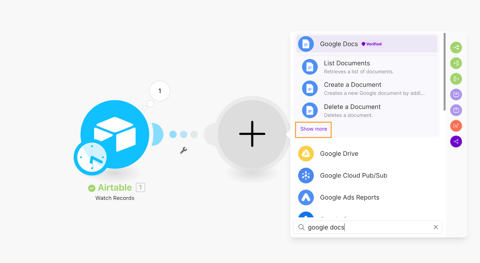 Make.com Basics: Build your first automation with Google Docs & Airtable