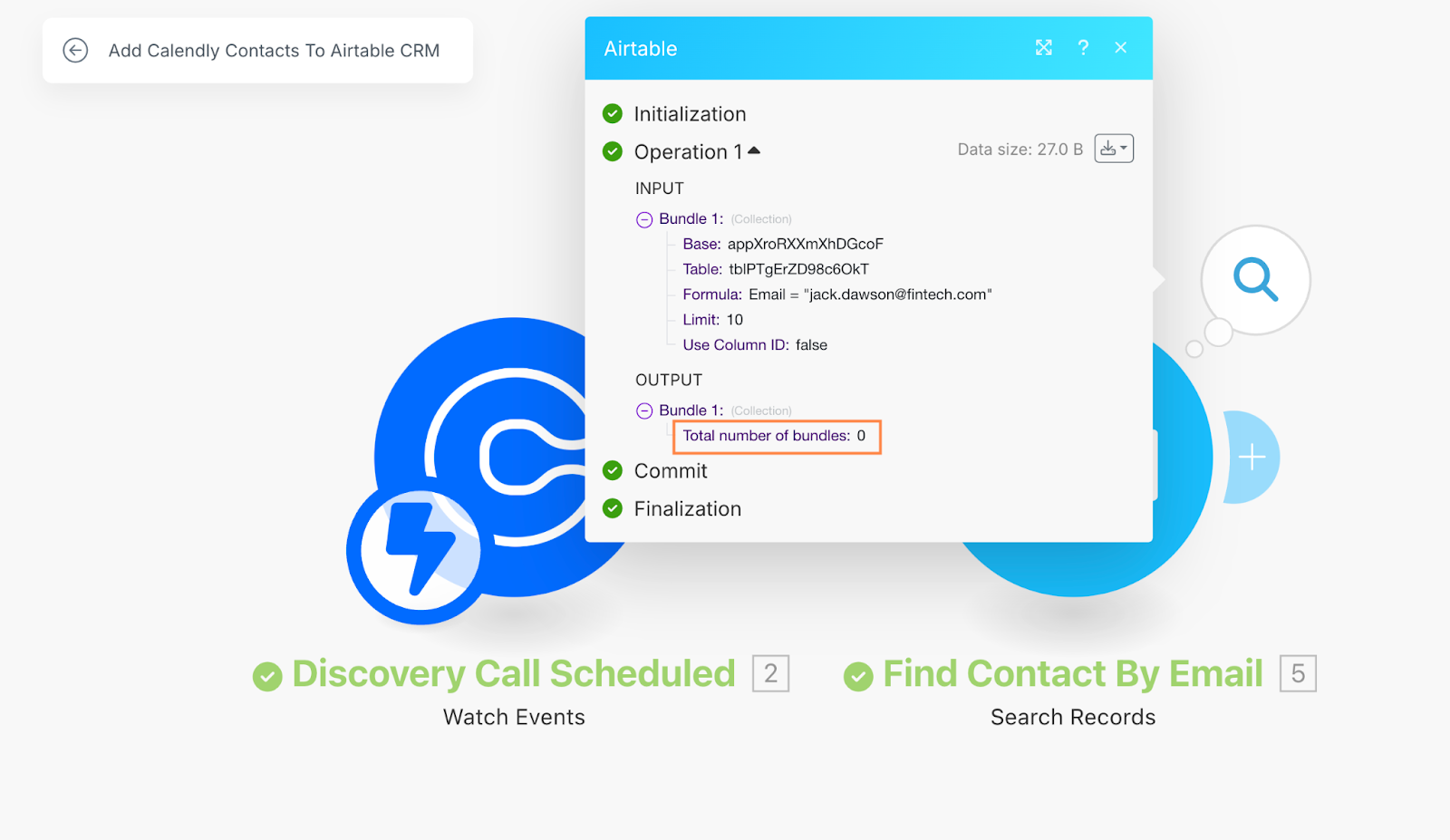 Make Tutorial: Automatically add Calendly leads to Airtable CRM (Part I)