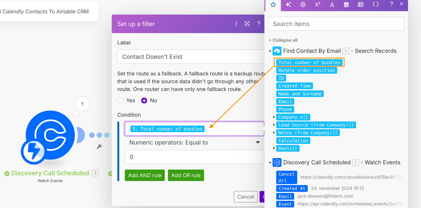 Make Tutorial: Automatically add Calendly leads to Airtable CRM (Part I)