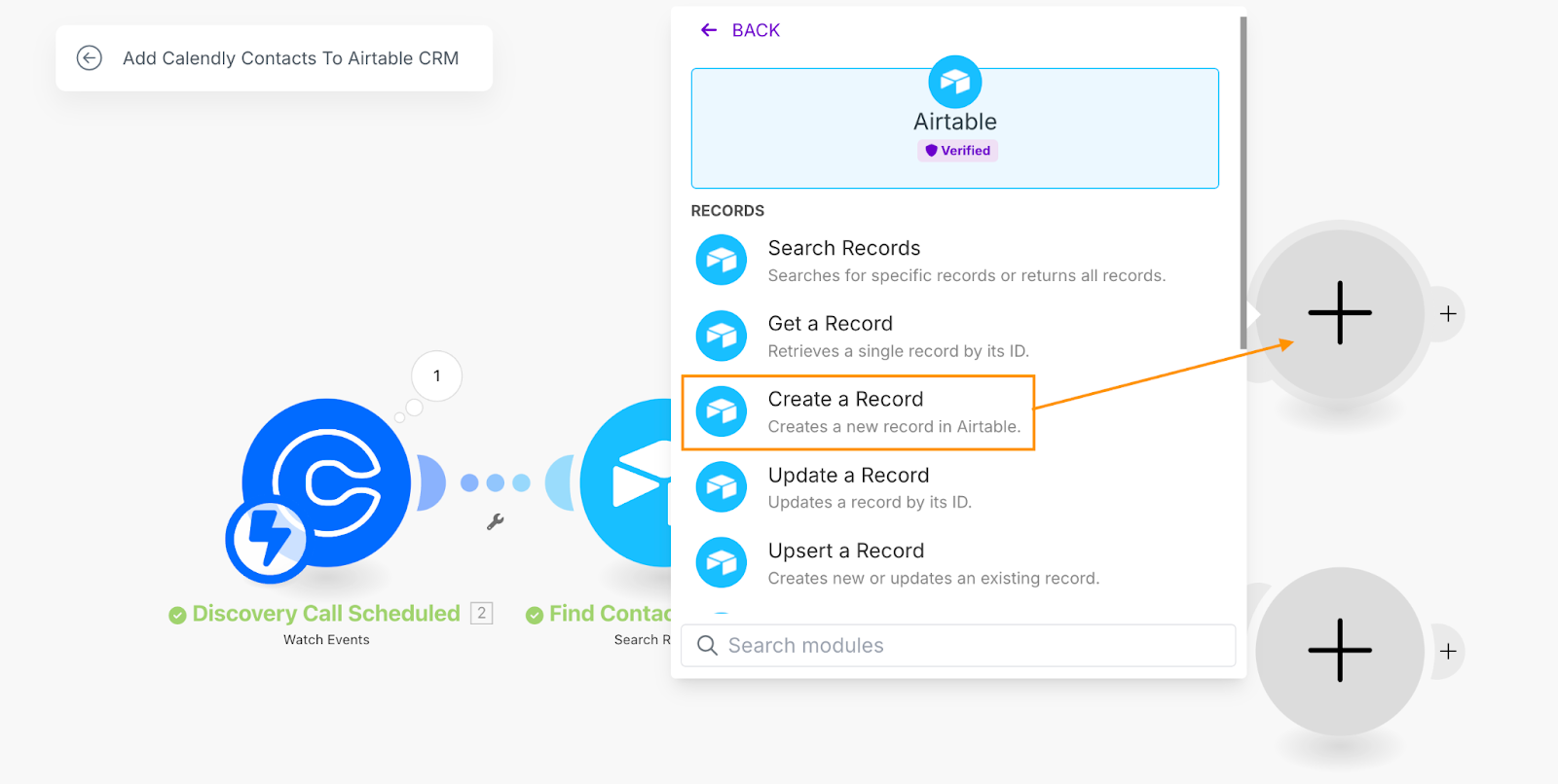 Make Tutorial: Automatically add Calendly leads to Airtable CRM (Part I)