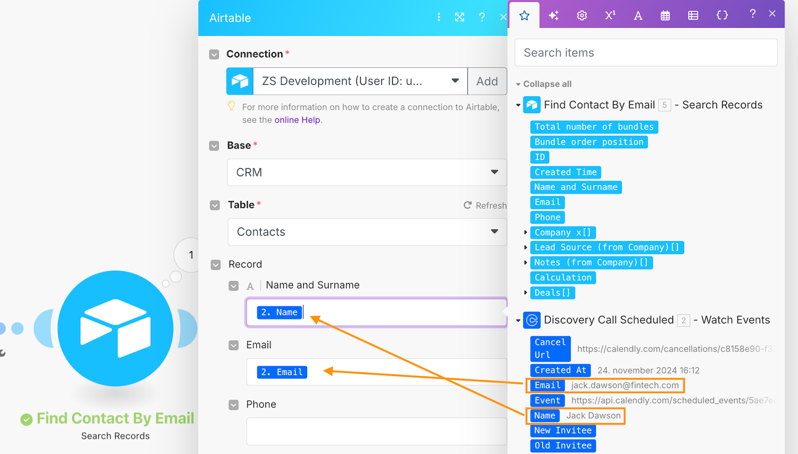 Make Tutorial: Automatically add Calendly leads to Airtable CRM (Part I)