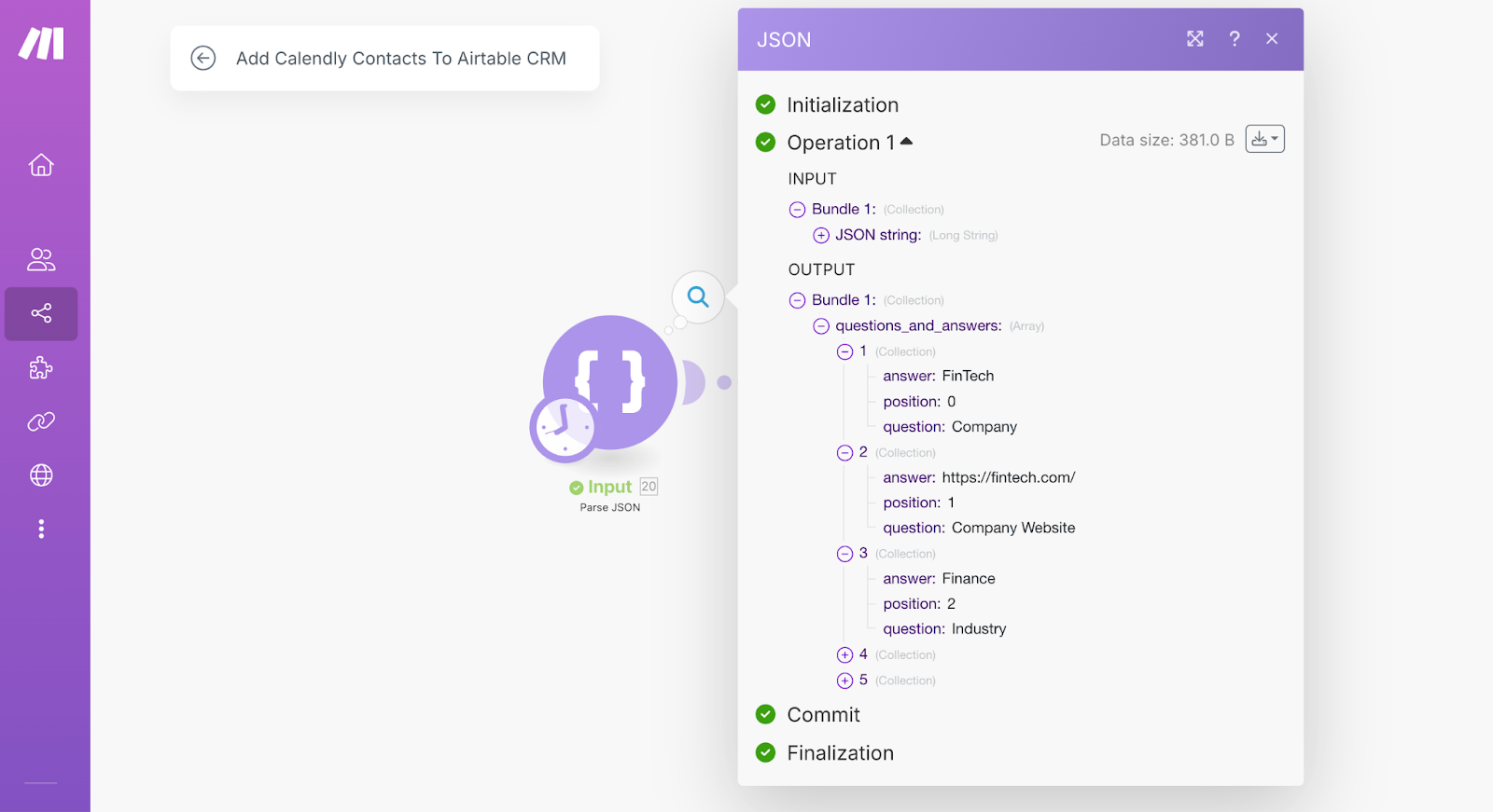 Make Tutorial: Automatically add Calendly leads to Airtable CRM (Part II)