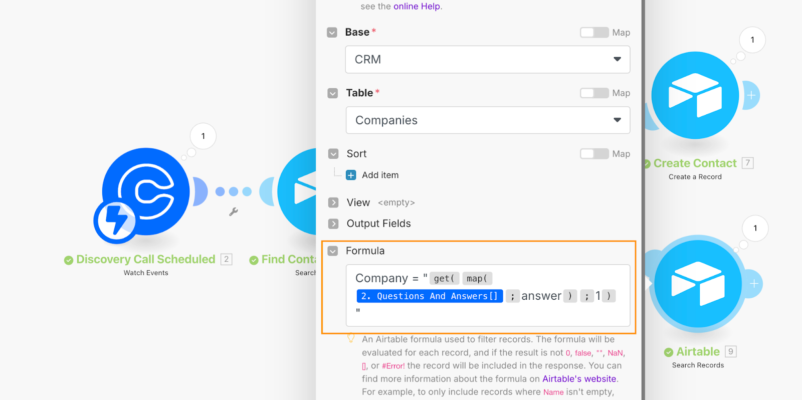 Make Tutorial: Automatically add Calendly leads to Airtable CRM (Part II)