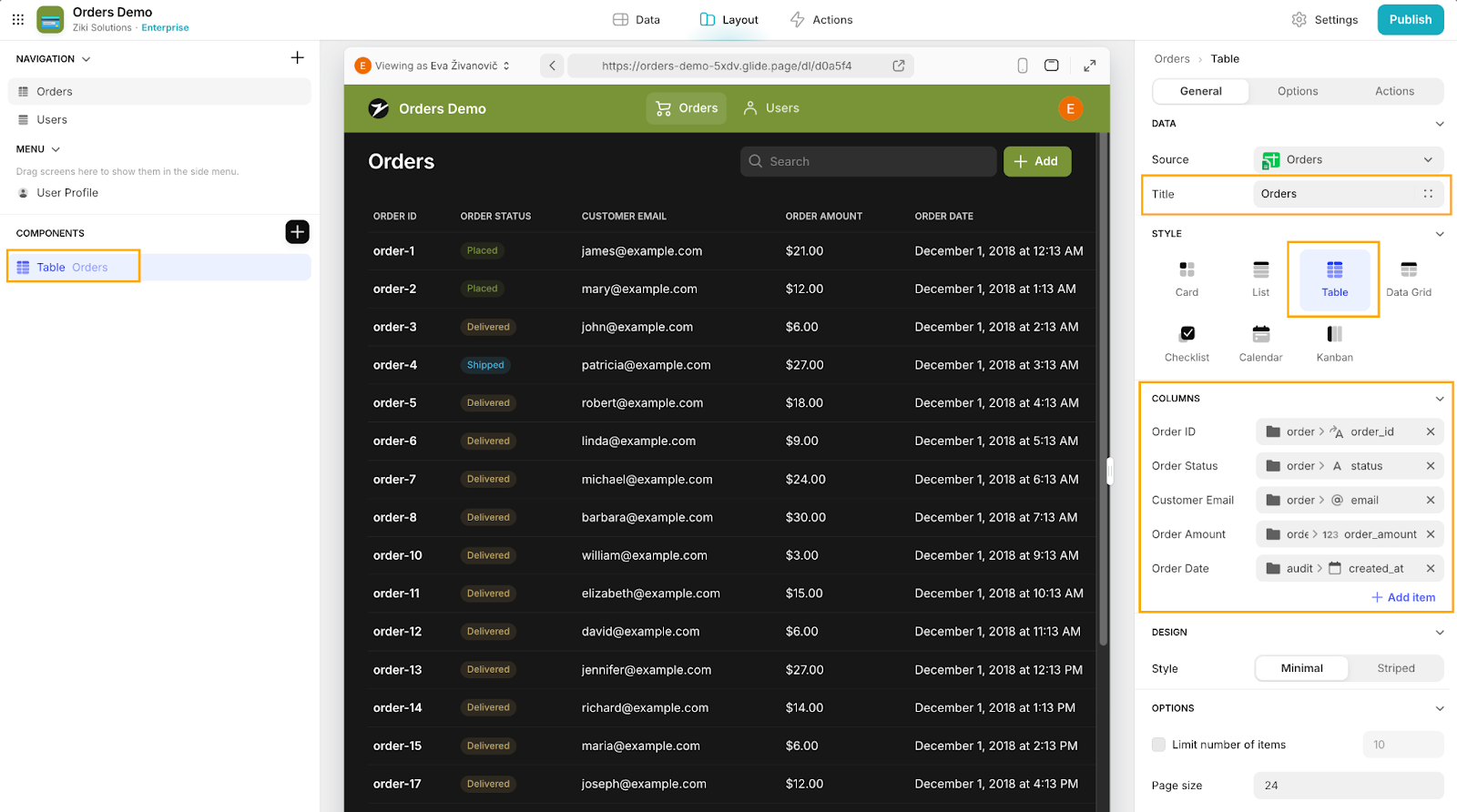 Glide Basics: Build an app to manage your Google Sheets data