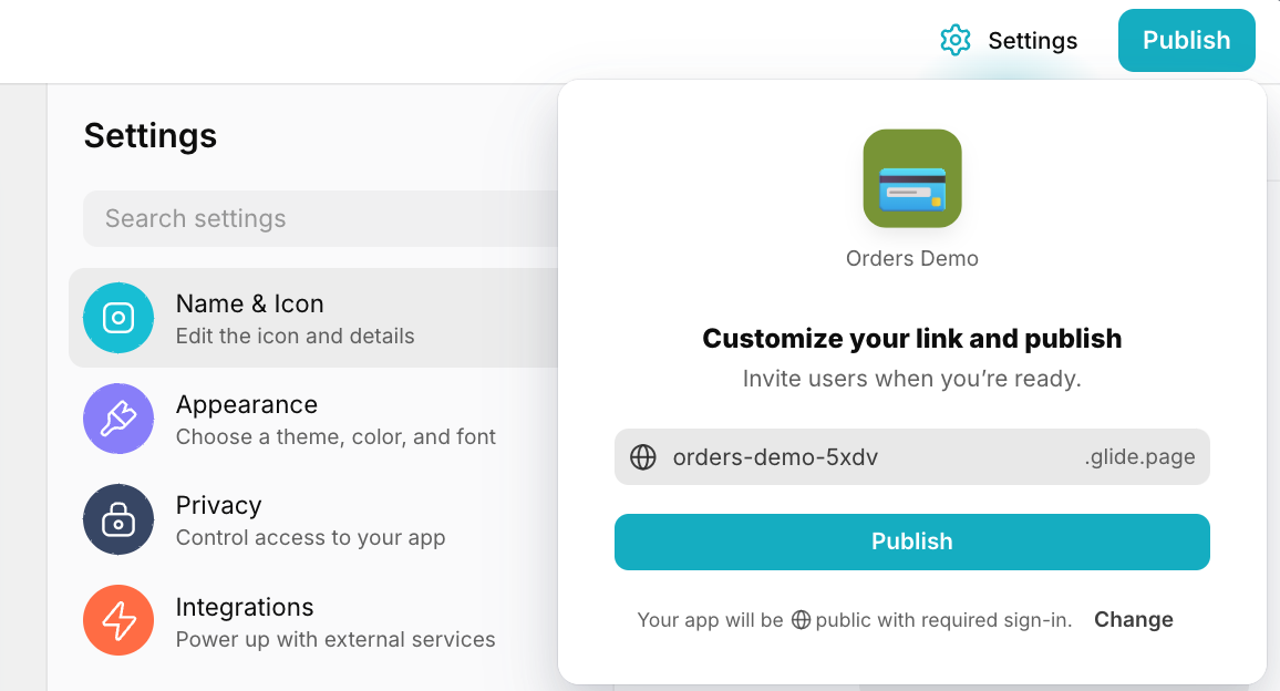 Glide Basics: Build an app to manage your Google Sheets data